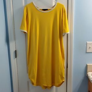 Rue21 Yellow Knee-length Dress